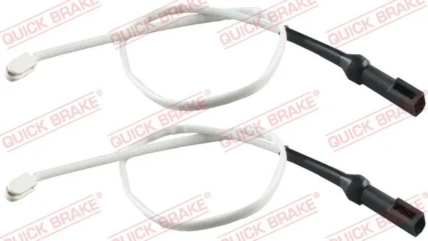 Warning Contact, brake pad wear